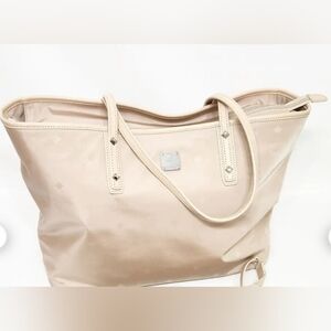 MCM Cream Tote Bag, NWOT